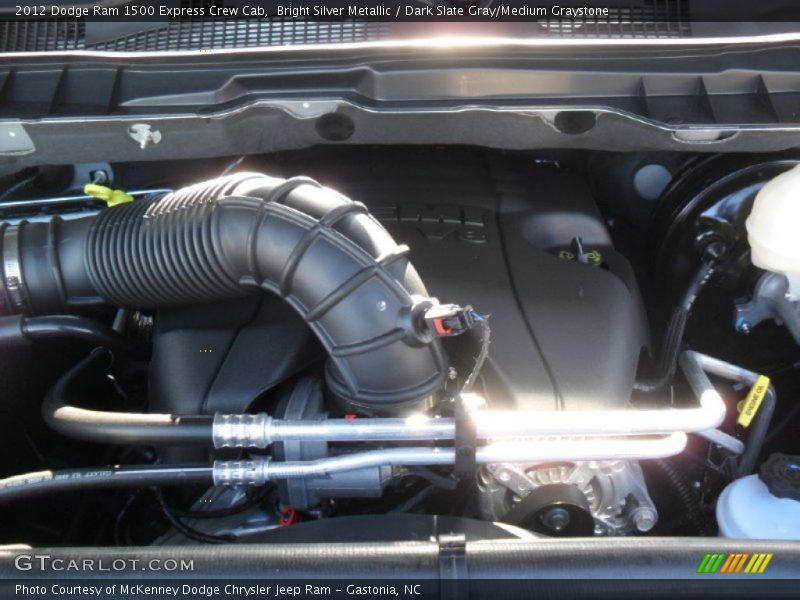 Bright Silver Metallic / Dark Slate Gray/Medium Graystone 2012 Dodge Ram 1500 Express Crew Cab