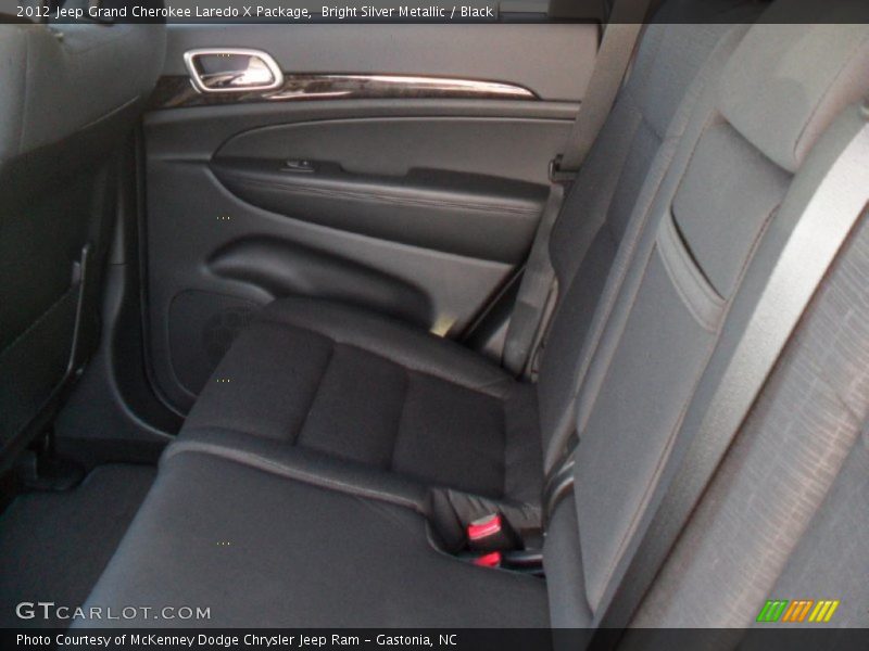 Bright Silver Metallic / Black 2012 Jeep Grand Cherokee Laredo X Package