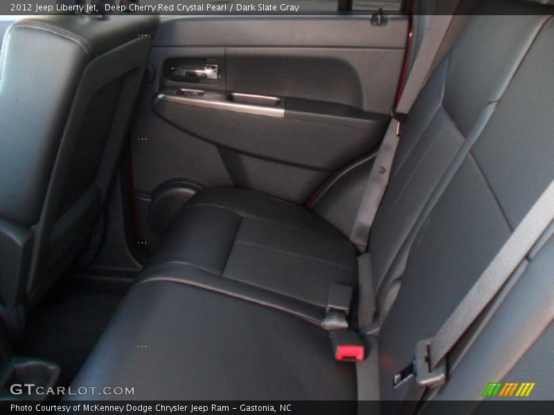 Deep Cherry Red Crystal Pearl / Dark Slate Gray 2012 Jeep Liberty Jet