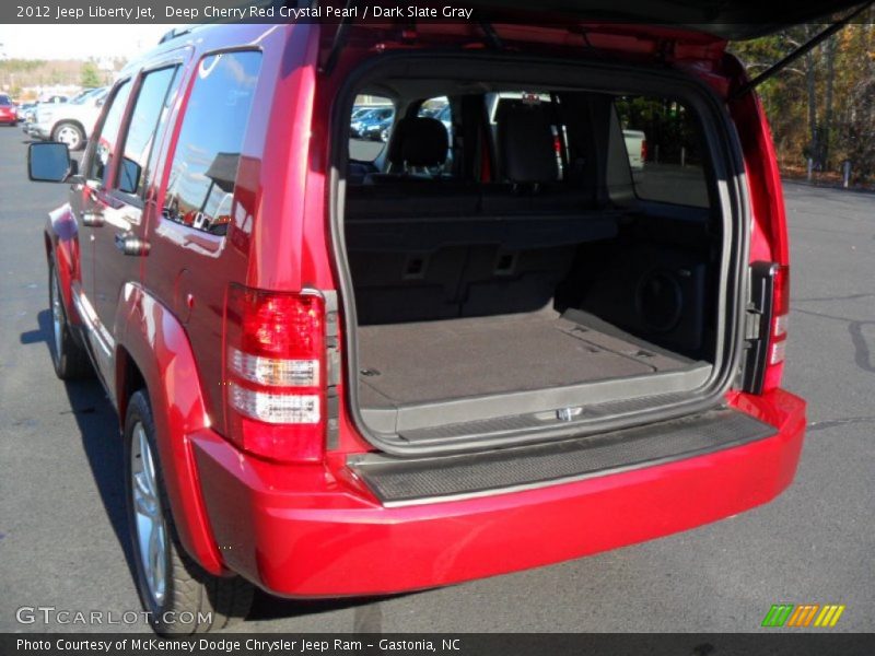 Deep Cherry Red Crystal Pearl / Dark Slate Gray 2012 Jeep Liberty Jet