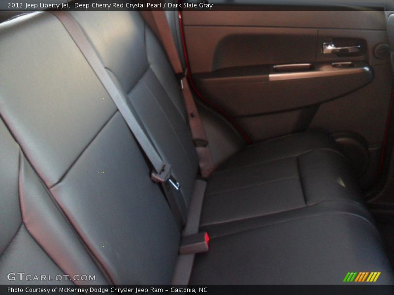 Deep Cherry Red Crystal Pearl / Dark Slate Gray 2012 Jeep Liberty Jet