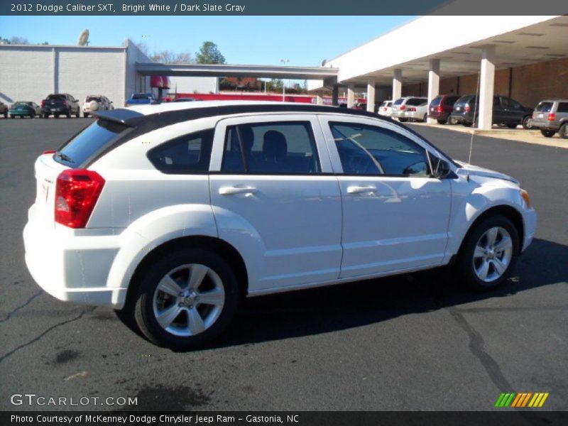 Bright White / Dark Slate Gray 2012 Dodge Caliber SXT