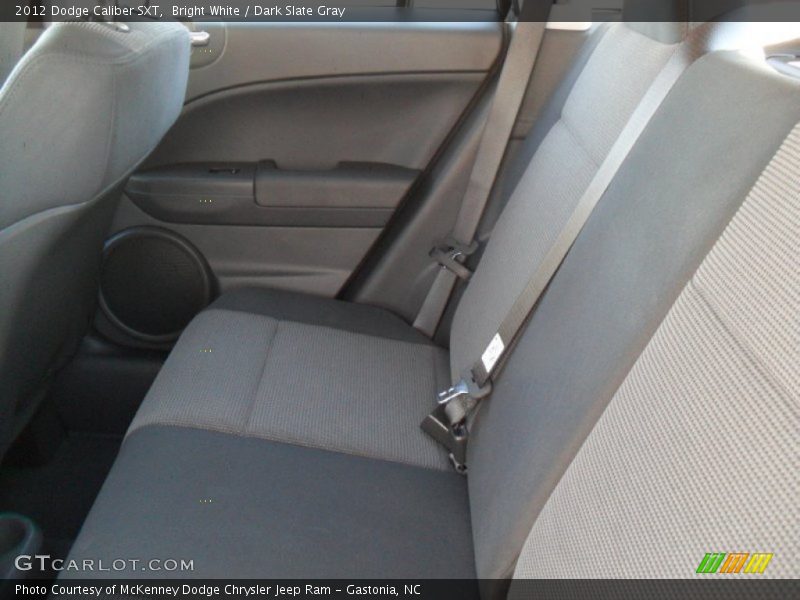 Bright White / Dark Slate Gray 2012 Dodge Caliber SXT