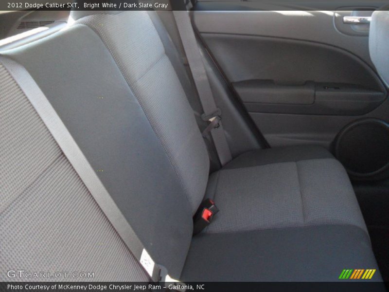 Bright White / Dark Slate Gray 2012 Dodge Caliber SXT