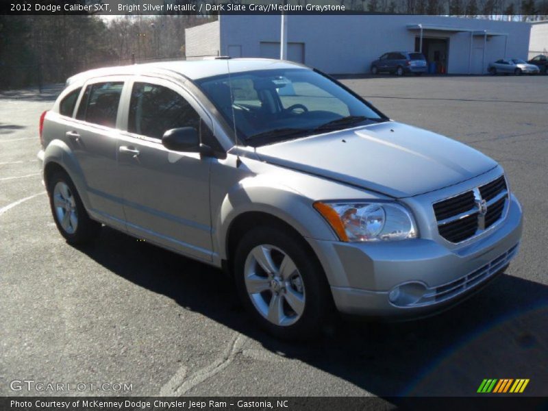 Bright Silver Metallic / Dark Slate Gray/Medium Graystone 2012 Dodge Caliber SXT