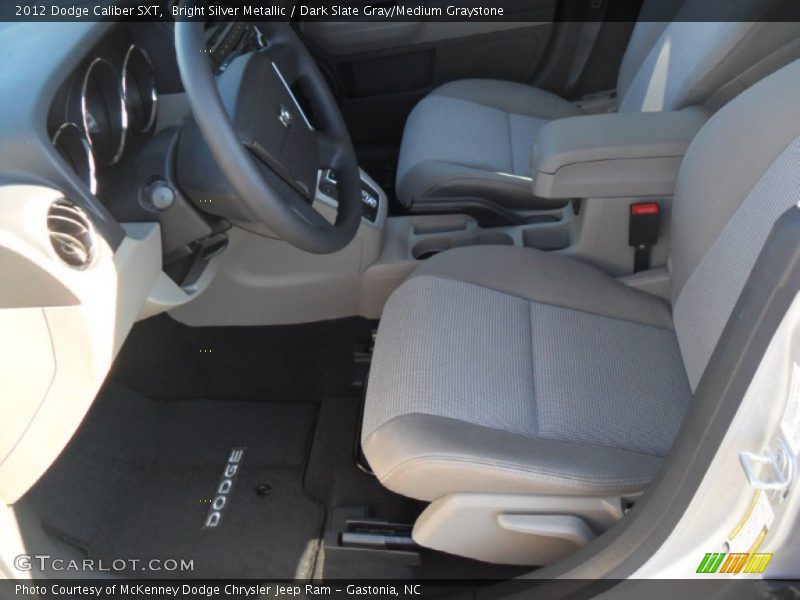 Bright Silver Metallic / Dark Slate Gray/Medium Graystone 2012 Dodge Caliber SXT