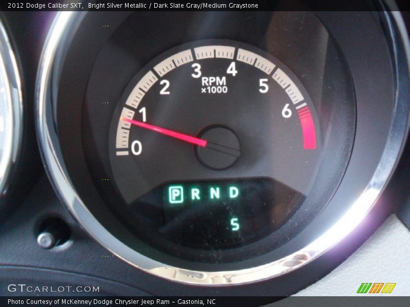 Bright Silver Metallic / Dark Slate Gray/Medium Graystone 2012 Dodge Caliber SXT