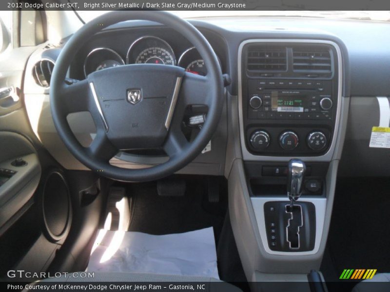 Bright Silver Metallic / Dark Slate Gray/Medium Graystone 2012 Dodge Caliber SXT