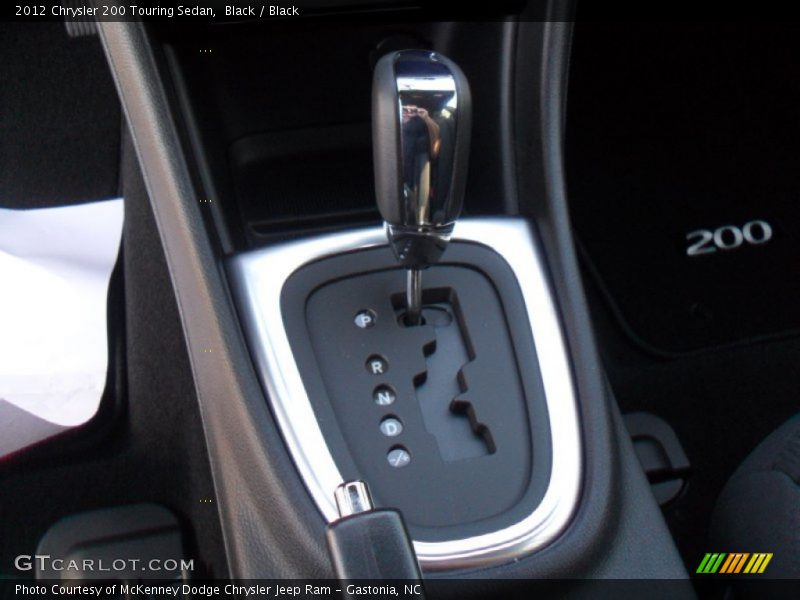 Black / Black 2012 Chrysler 200 Touring Sedan