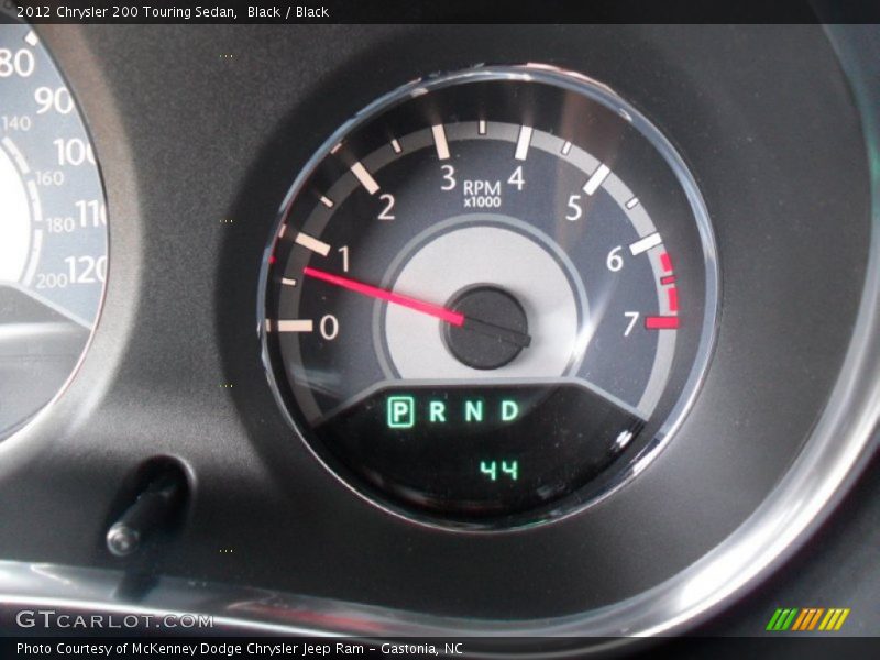 Black / Black 2012 Chrysler 200 Touring Sedan