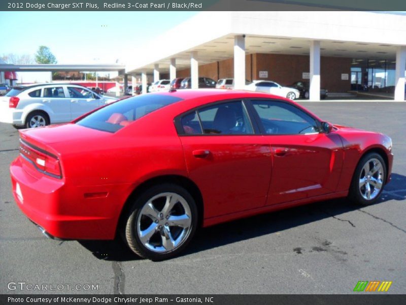 Redline 3-Coat Pearl / Black/Red 2012 Dodge Charger SXT Plus