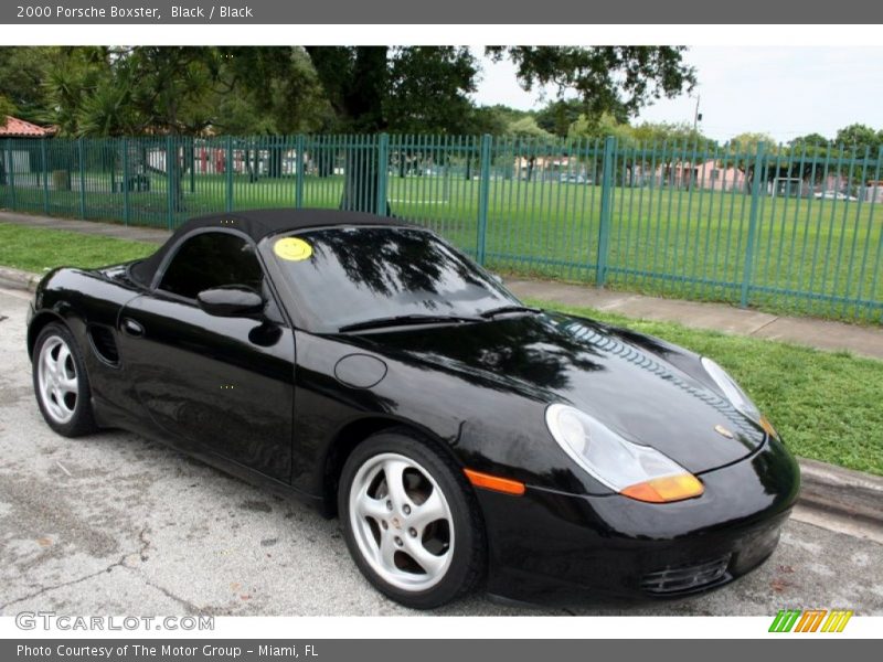 Black / Black 2000 Porsche Boxster