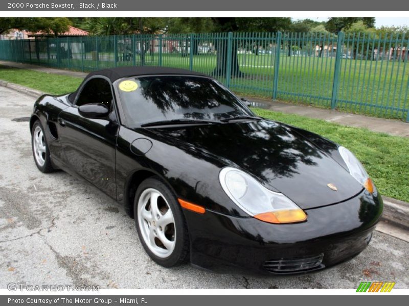 Black / Black 2000 Porsche Boxster
