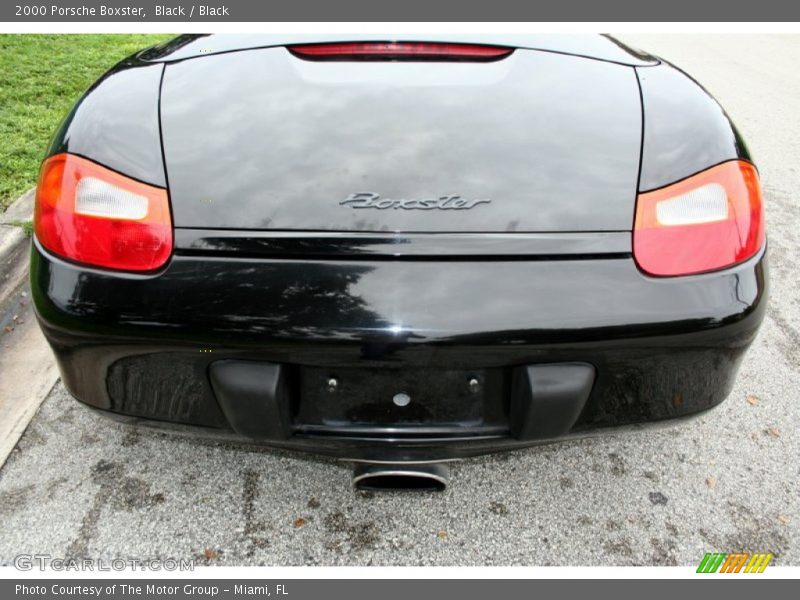 Black / Black 2000 Porsche Boxster