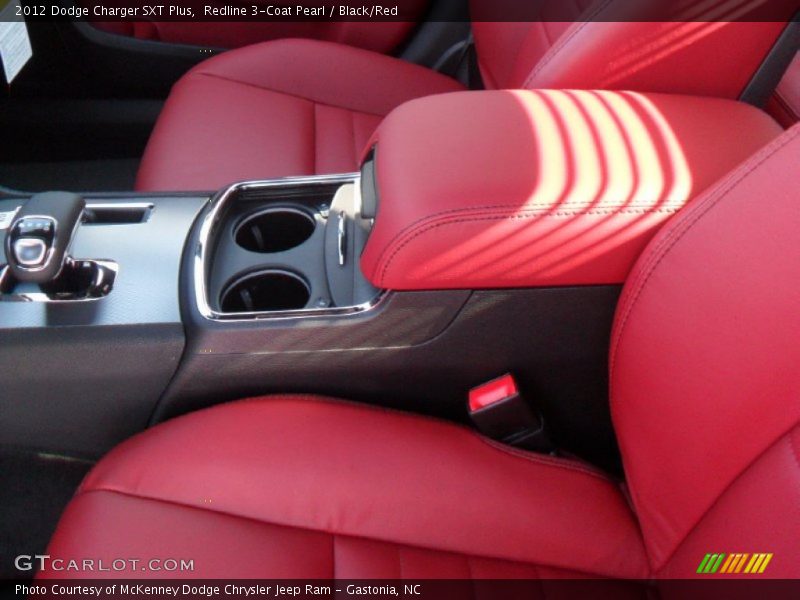 Redline 3-Coat Pearl / Black/Red 2012 Dodge Charger SXT Plus