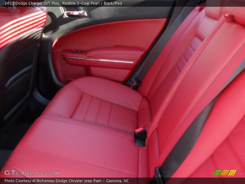 Redline 3-Coat Pearl / Black/Red 2012 Dodge Charger SXT Plus