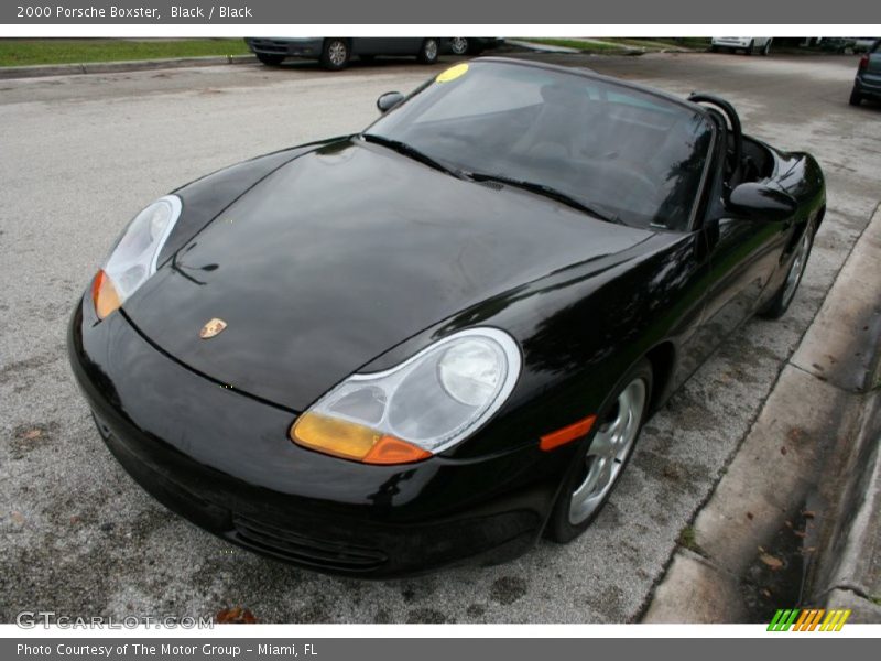 Black / Black 2000 Porsche Boxster