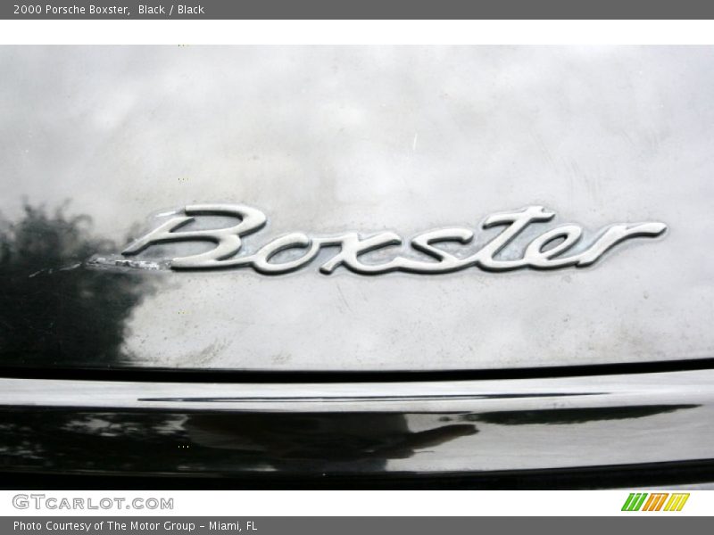Black / Black 2000 Porsche Boxster