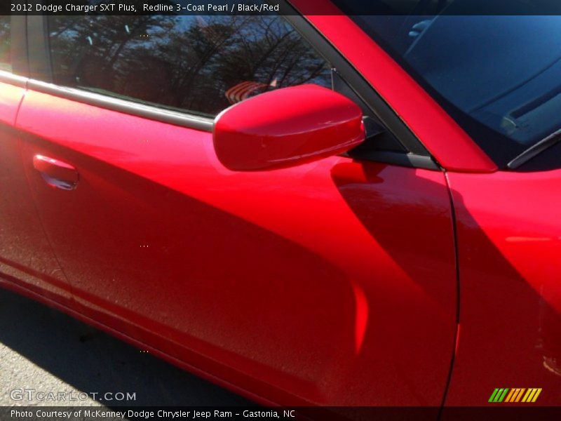 Redline 3-Coat Pearl / Black/Red 2012 Dodge Charger SXT Plus