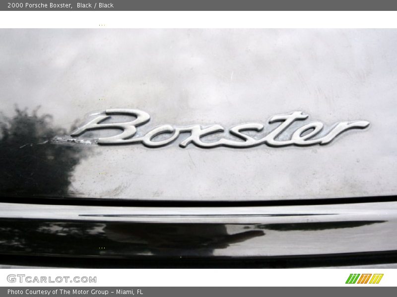 Black / Black 2000 Porsche Boxster
