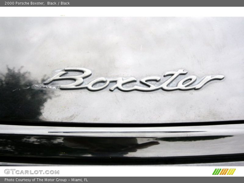 Black / Black 2000 Porsche Boxster