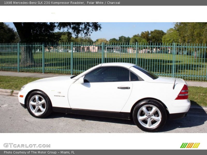 Polar White / Charcoal 1998 Mercedes-Benz SLK 230 Kompressor Roadster