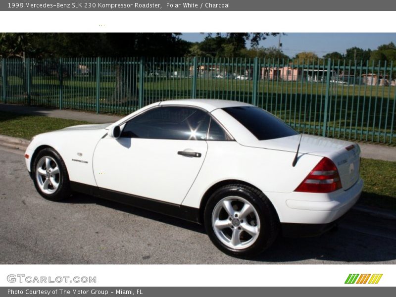 Polar White / Charcoal 1998 Mercedes-Benz SLK 230 Kompressor Roadster