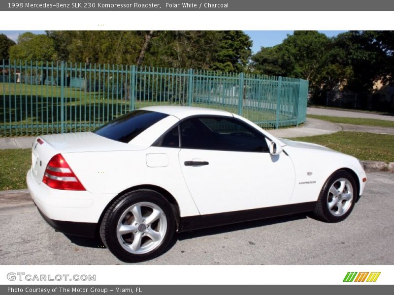 Polar White / Charcoal 1998 Mercedes-Benz SLK 230 Kompressor Roadster