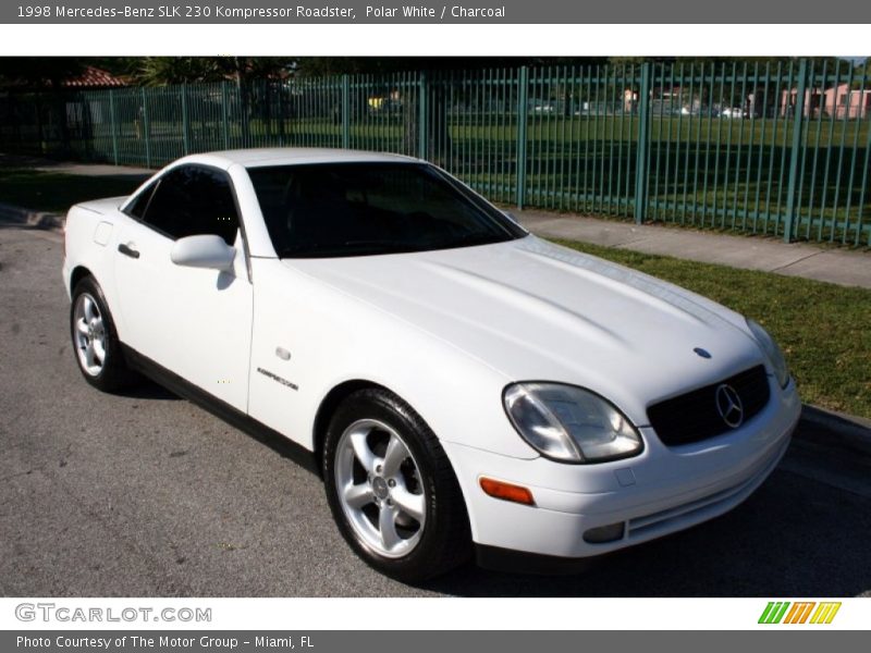 Front 3/4 View of 1998 SLK 230 Kompressor Roadster