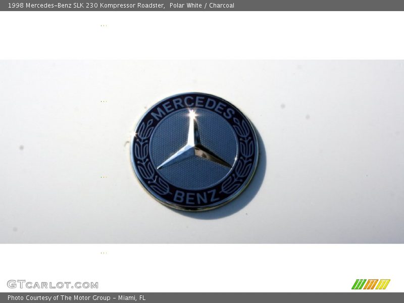 Polar White / Charcoal 1998 Mercedes-Benz SLK 230 Kompressor Roadster