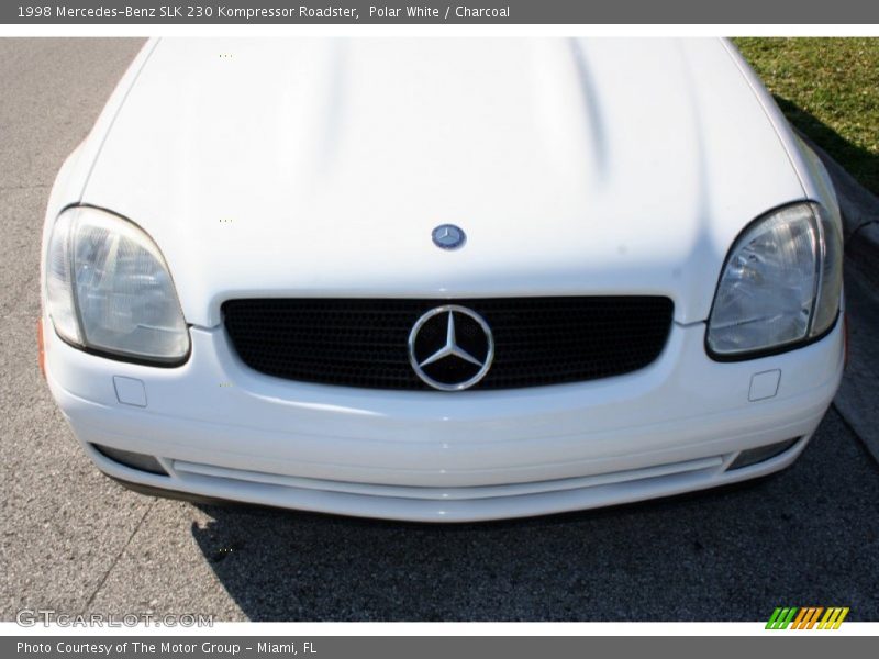 Polar White / Charcoal 1998 Mercedes-Benz SLK 230 Kompressor Roadster