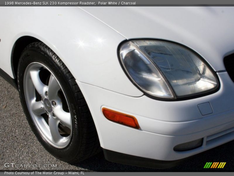 Polar White / Charcoal 1998 Mercedes-Benz SLK 230 Kompressor Roadster