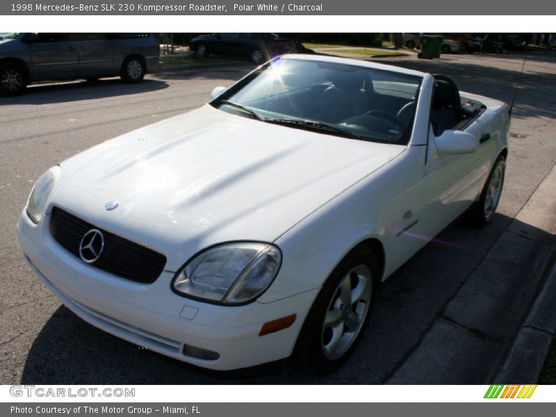 Polar White / Charcoal 1998 Mercedes-Benz SLK 230 Kompressor Roadster
