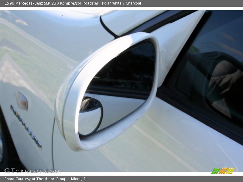 Polar White / Charcoal 1998 Mercedes-Benz SLK 230 Kompressor Roadster