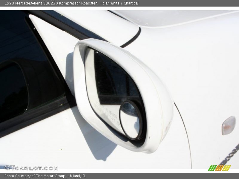 Polar White / Charcoal 1998 Mercedes-Benz SLK 230 Kompressor Roadster