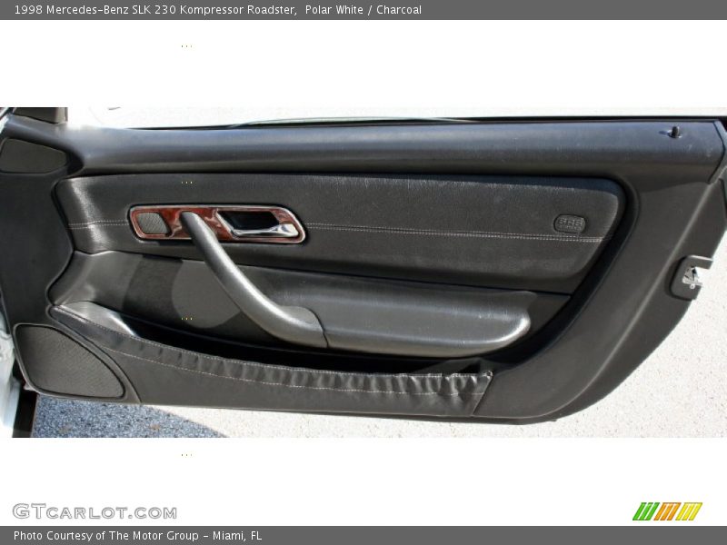 Polar White / Charcoal 1998 Mercedes-Benz SLK 230 Kompressor Roadster