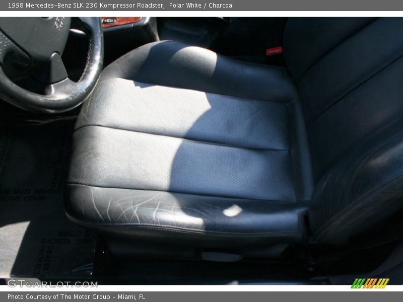 Polar White / Charcoal 1998 Mercedes-Benz SLK 230 Kompressor Roadster