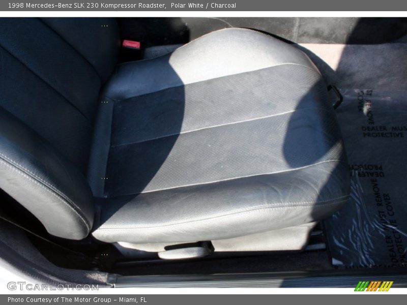 Polar White / Charcoal 1998 Mercedes-Benz SLK 230 Kompressor Roadster