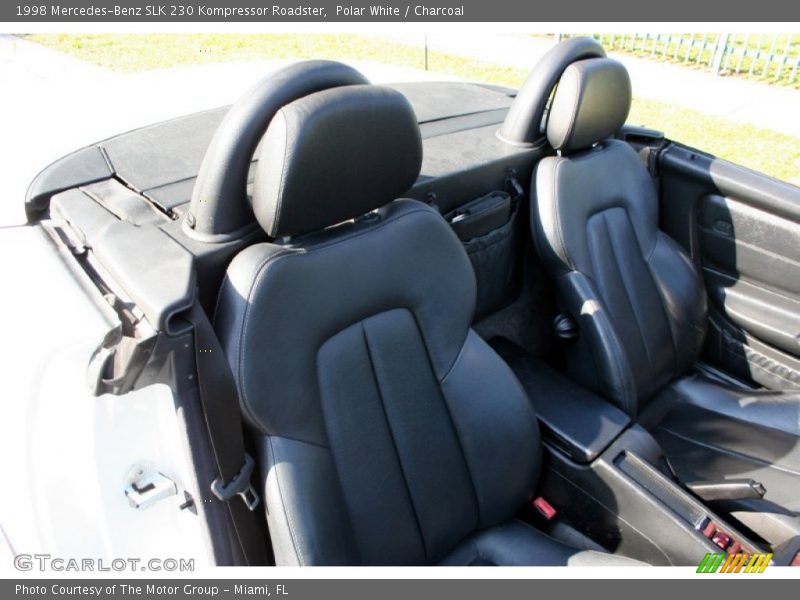 Polar White / Charcoal 1998 Mercedes-Benz SLK 230 Kompressor Roadster