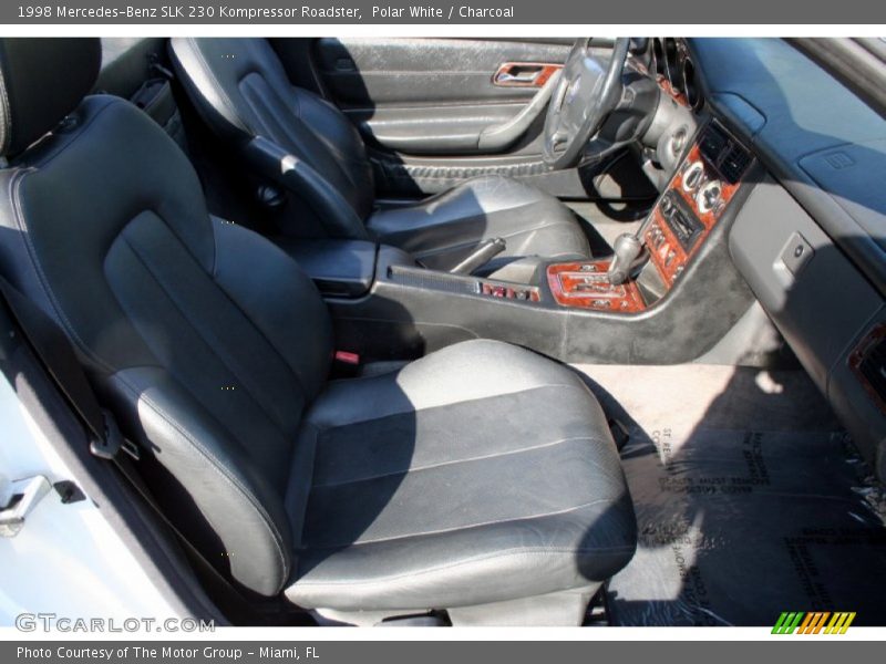 Polar White / Charcoal 1998 Mercedes-Benz SLK 230 Kompressor Roadster