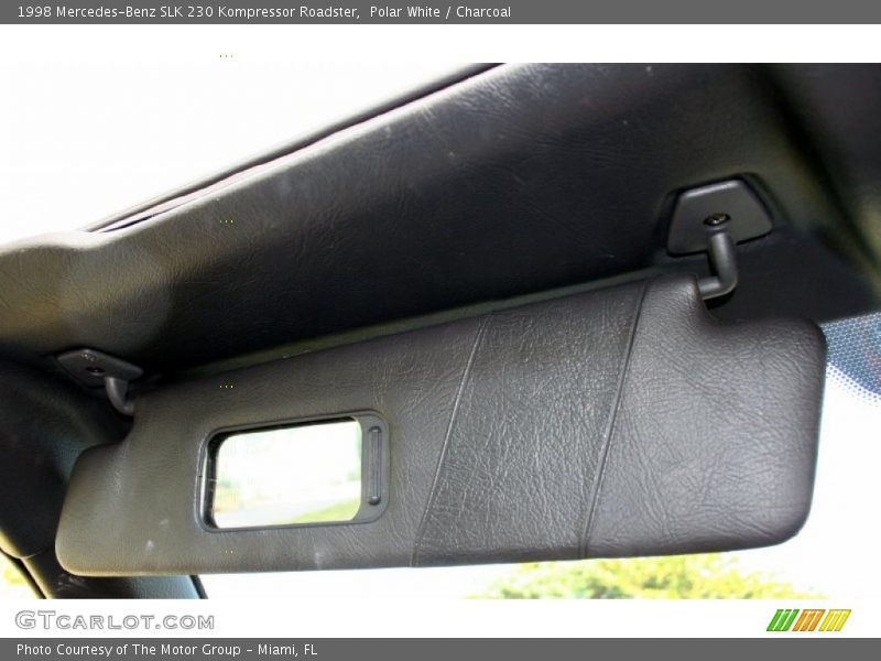 Polar White / Charcoal 1998 Mercedes-Benz SLK 230 Kompressor Roadster