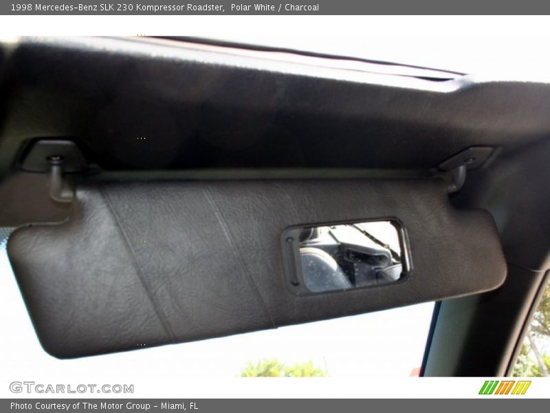Polar White / Charcoal 1998 Mercedes-Benz SLK 230 Kompressor Roadster