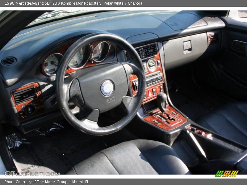 Polar White / Charcoal 1998 Mercedes-Benz SLK 230 Kompressor Roadster