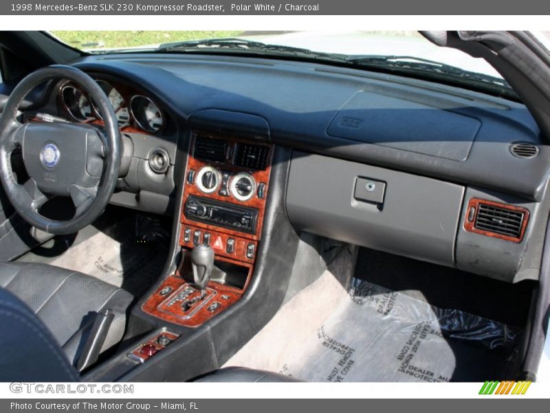 Polar White / Charcoal 1998 Mercedes-Benz SLK 230 Kompressor Roadster