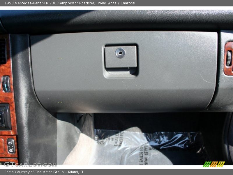 Polar White / Charcoal 1998 Mercedes-Benz SLK 230 Kompressor Roadster