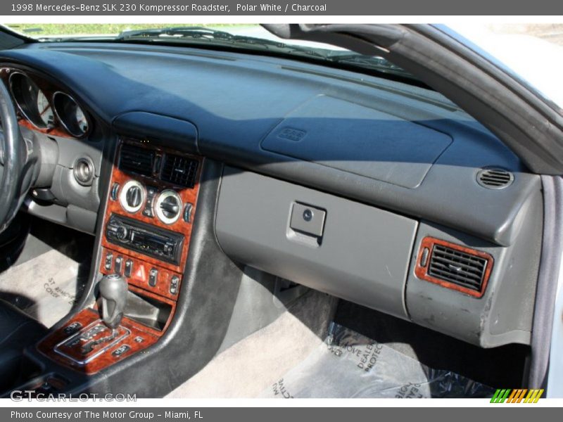 Polar White / Charcoal 1998 Mercedes-Benz SLK 230 Kompressor Roadster