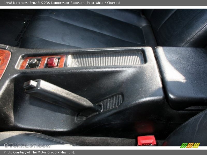 Polar White / Charcoal 1998 Mercedes-Benz SLK 230 Kompressor Roadster