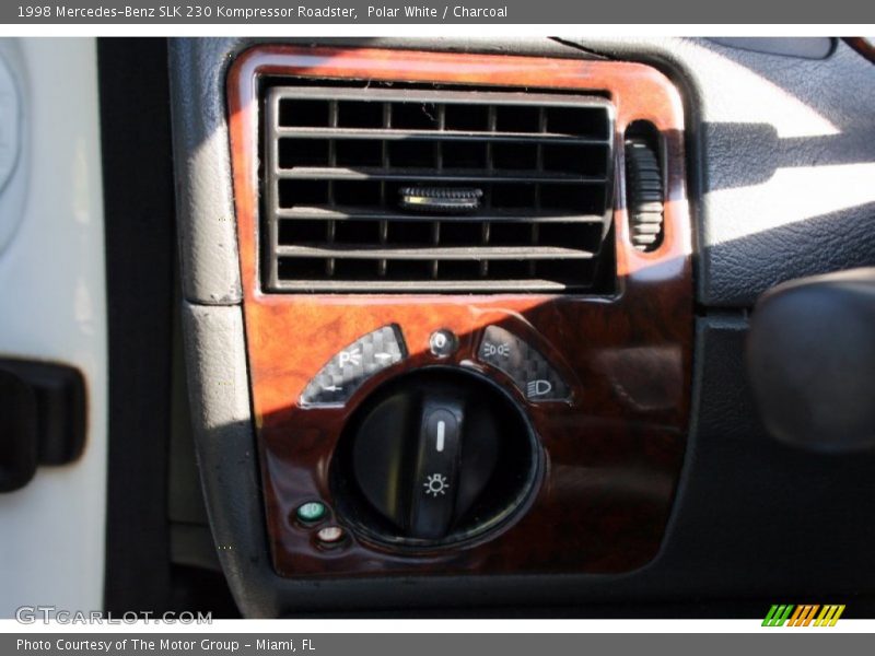 Polar White / Charcoal 1998 Mercedes-Benz SLK 230 Kompressor Roadster