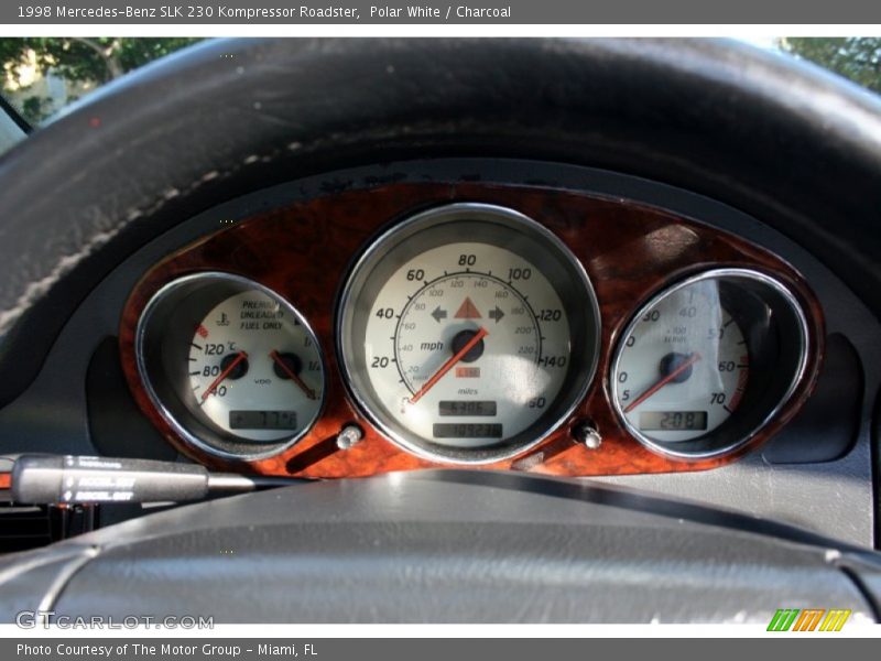  1998 SLK 230 Kompressor Roadster 230 Kompressor Roadster Gauges