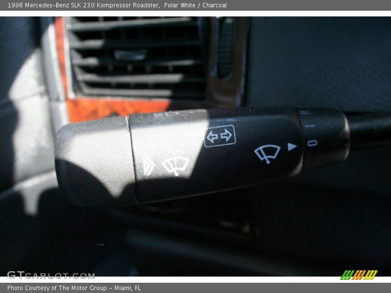 Polar White / Charcoal 1998 Mercedes-Benz SLK 230 Kompressor Roadster